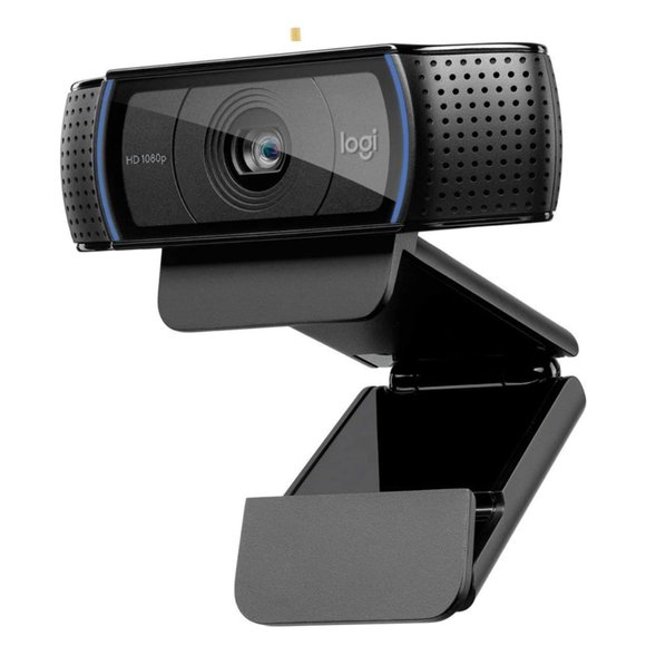 Logitech HD Pro Webcam C920, Widescreen 1080p Camera - Picture 2 of 2